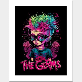 Punk Girl - The Germs Vintage Posters and Art